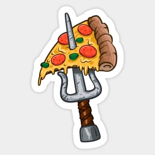 Ninja Pizza Sticker